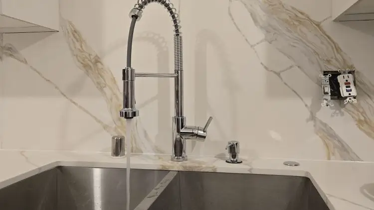 Faucet and sink repair