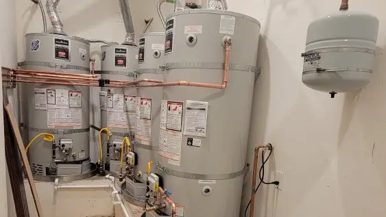 Water heater installation
